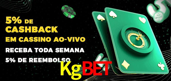 Promoções do cassino ao Vivo Kgbet